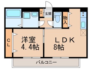 オーベルジェ・DE・田辺の物件間取画像